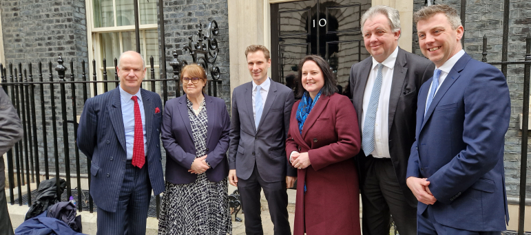 South West PCCs with the Policing Minister at No10